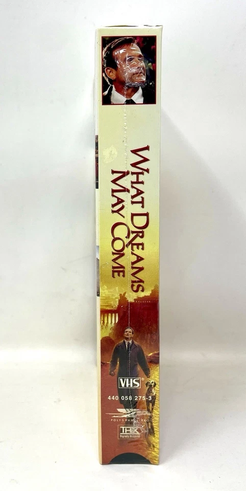RARE Vintage 1999 WHAT DREAMS MAY COME Factory Sealed VHS Tape! Robin Williams - Image 3 of 4
