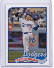 2024 Topps Update Shohei Ohtani 1989 Topps Baseball 35th Anniversary