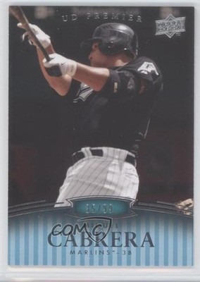 2008 UD Premier 35/99 Miguel Cabrera #8 6en