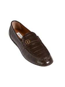 NWT Bally Wolter.O Brown Pebbled Leather Driver Loafers Men\'s US 12 EU 45 Italy Bally Drivers | eBay main image 4