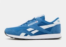 Reebok Classic Nylon Bleu Et Blanc Toutes Tailles Stock Limité