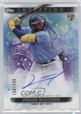 2024 Inception Base Rookie and Emerging Stars 156/299 Junior Caminero Auto 12pd