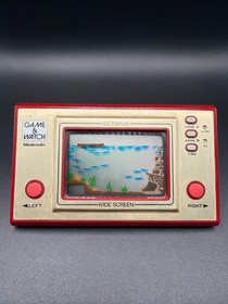 Vintage 1981 Nintendo Game & Watch OCTOPUS OC-22 Wide Screen - Tested & Working