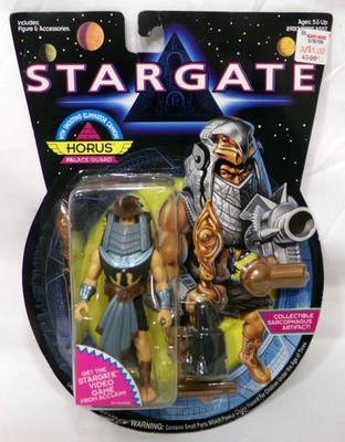 1994 Hasbro Stargate Horus Palace Guard Shooting Elimator Cannon 4'' Figure New