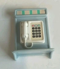 PLAYSKOOL VICTORIAN  Dollhouse OLD-FASHIONED CORDED AND SHELF