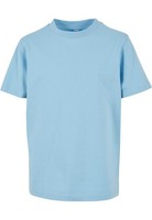Jungen T-Shirt Basic Tee Gr. 158/164 100% Baumwolle Balticblue Build Your Brand