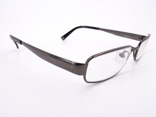 Giorgio Armani GA 411 Eyeglasses FRAMES KJ1 Titanium Gray 53 17-140 Black L892