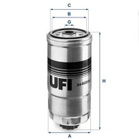 UFI Kraftstofffilter 24.408.00 FüR Alfa Romeo Passend FüR Fiat Lancia