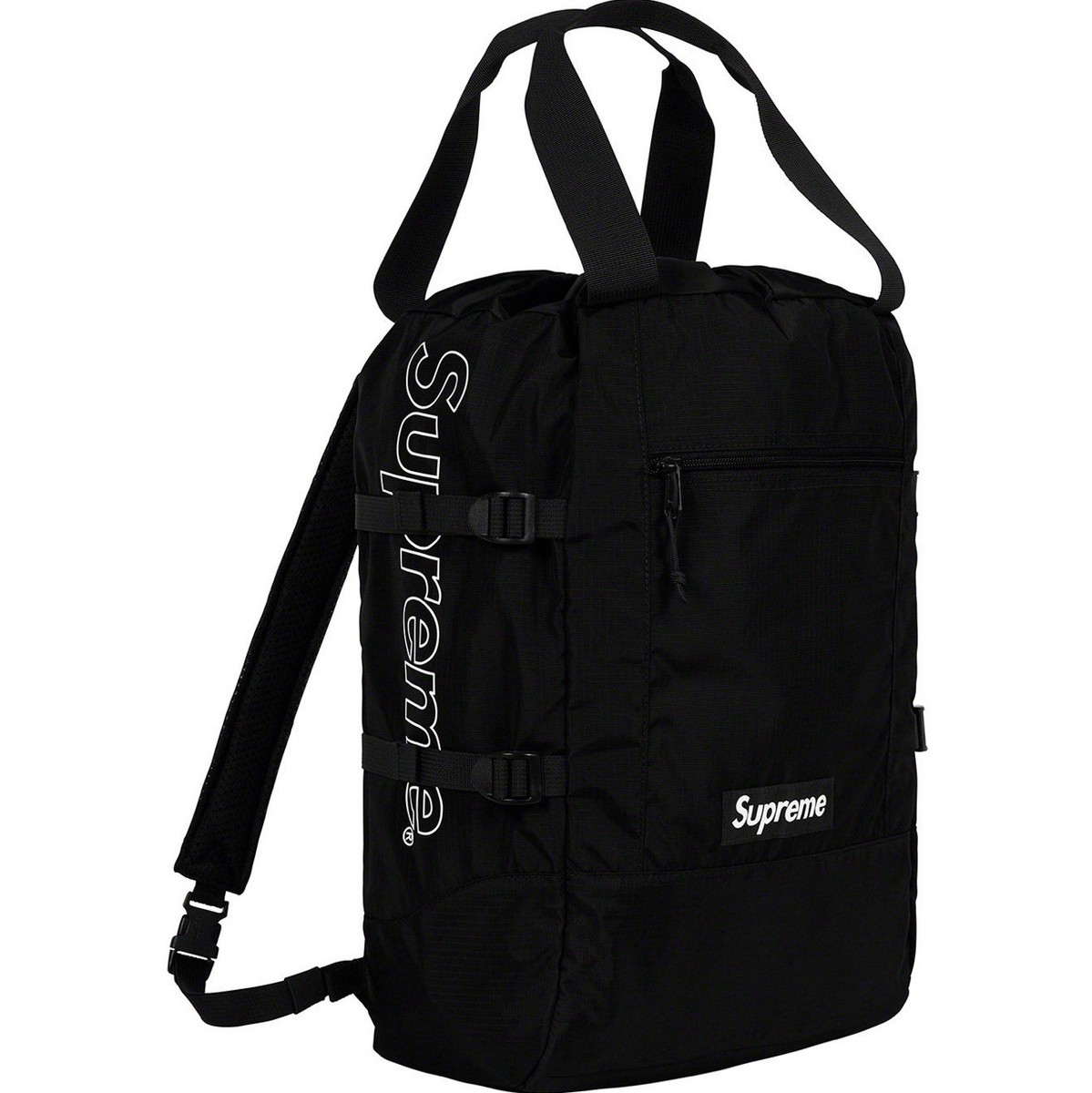 Supreme Tote Backpack SS19 Black | eBay