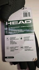 Head Gloves Waterproof Windproof Breathable Touchscreen Insulated Black Mens XL