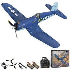 RC Airplane F4U Corsair 500mm Wingspan RTF – EPP Foam, Brushless Motor, 4CH 2.4G