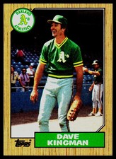 1987 Topps #709 Dave Kingman - VG