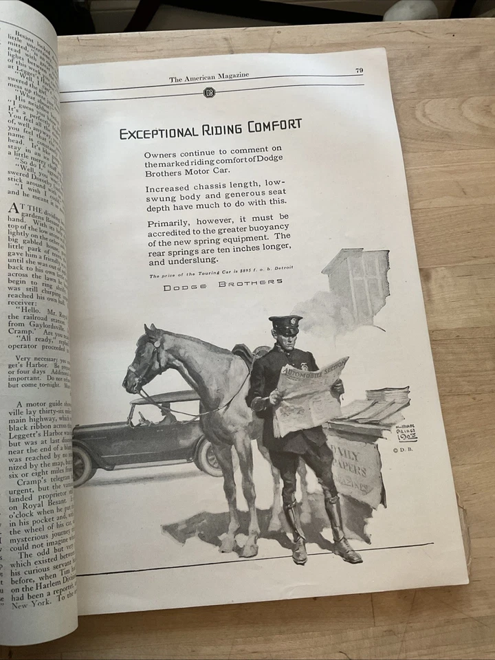 Vintage HTF AMERICAN Magazine May 1924 CROWELL Publishing - Image 4 of 4