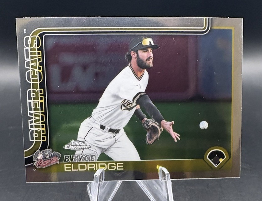 2025 Topps Pro Debut Bryce Eldridge #PDC-196 Chrome RC GIANTS