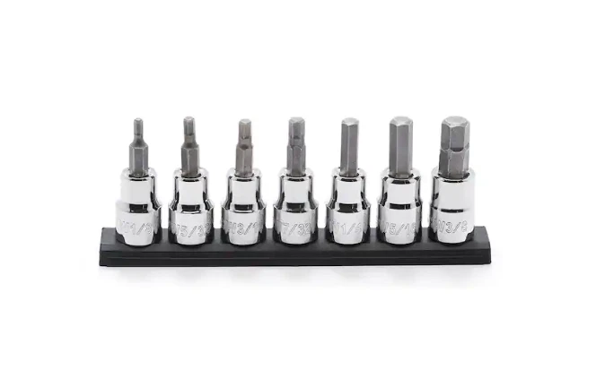 Husky Bite 3/8 in. Drive SAE Bit Socket Set (7-Piece) - Image 4 of 4