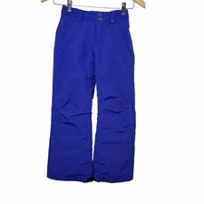 Burton Girls Sweetart Snow Pants Size S 7/8 Blue DryRide Insulated Ski Snowboard