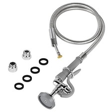 Spray Valve with Pre-Rinse Hose 45" Flexible Stainless Hose with High Pressure
