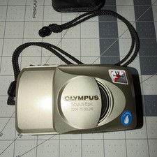 Olympus Stylus Epic Zoom 170 Deluxe 38-170mm Film Point & Shoot Camera w/case