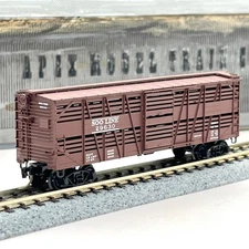 Micro-Trains 35140 N Scale Soo Line Despatch Stock Cattle Livestock Car 29630