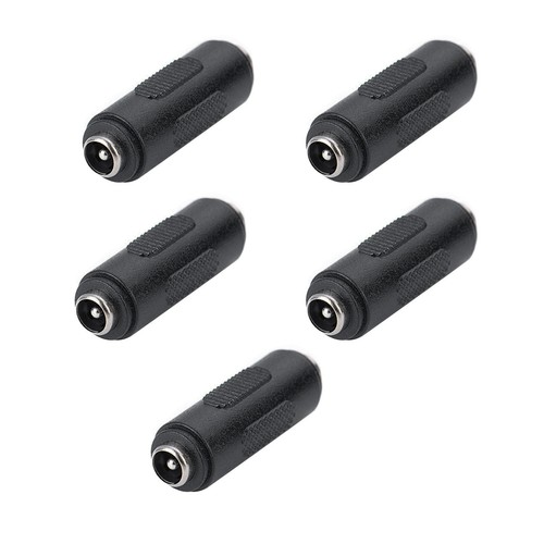 5x DC Coupler Female to Female Power Connector Plug providing low resistance