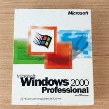 Microsoft 2000 Professional (Retail (License + Media)) (1 User/s