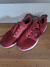 Bench Damen Sneaker Rot Low Top mit Schnürung atmungsaktiv EU 37