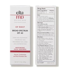 Elta MD UV Daily Facial Sunscreen SPF 40 1.7 oz EXP 2027/11