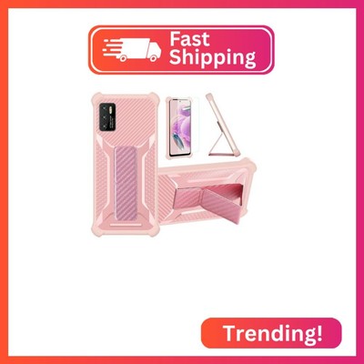 Aroepurt Case for Cubot P50 Phone Case Stand Cover [with Tempered Glass Screen P