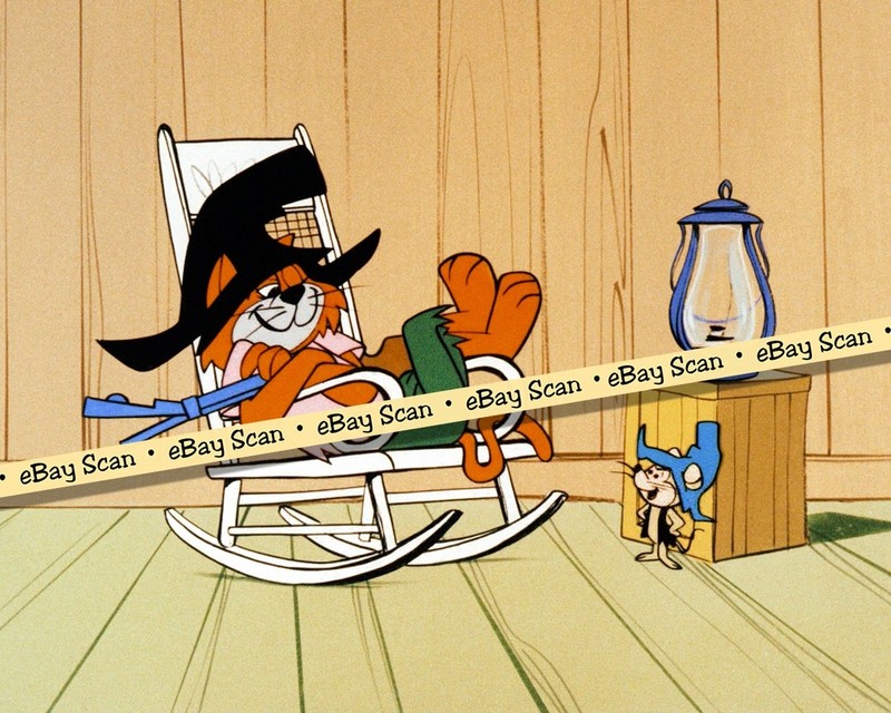 Rare! PUNKIN'PUSS & MUSHMOUSE Cartoon TV Photo HANNA BARBERA Studios MAGILLA