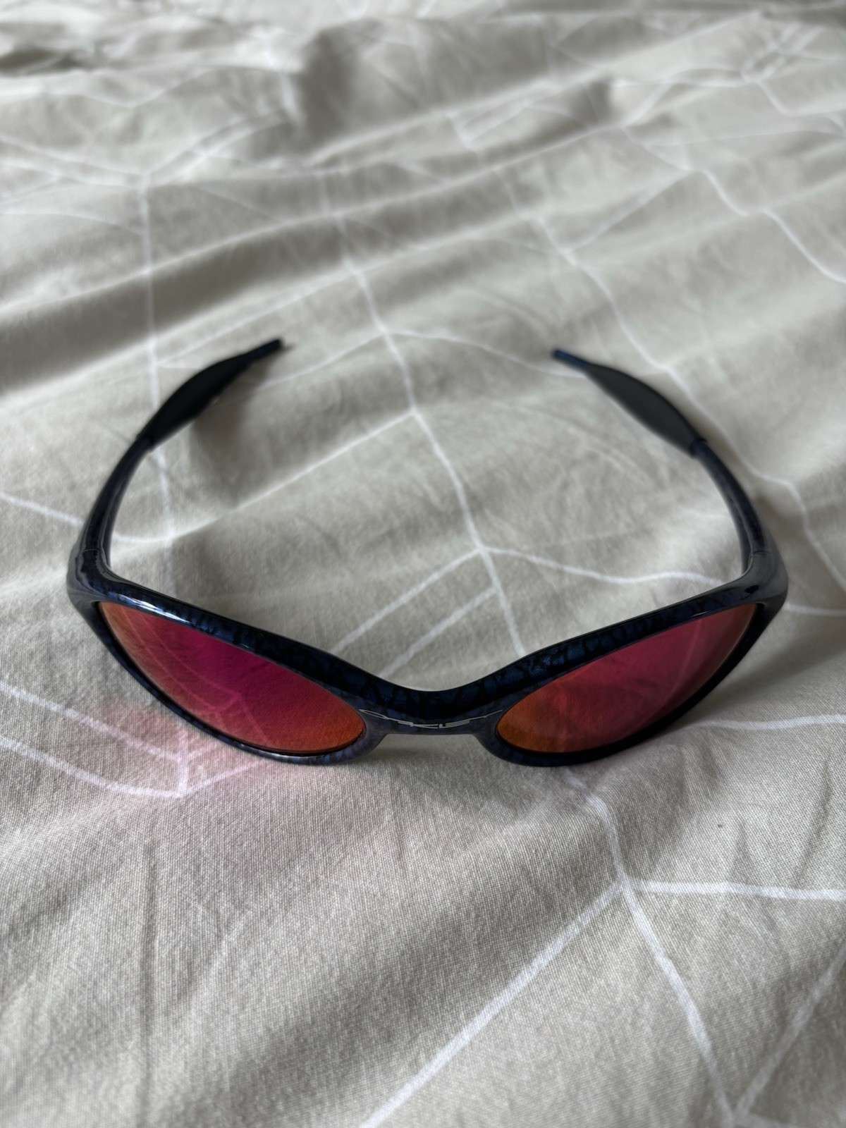 Oakley Eye Jacket 1.0 | Second Gen | Cobalt Red Iridium image 3