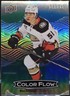 2024-25 Upper Deck Allure Color Flow Olen Zellweger RC #CFL-41 Green-Blue