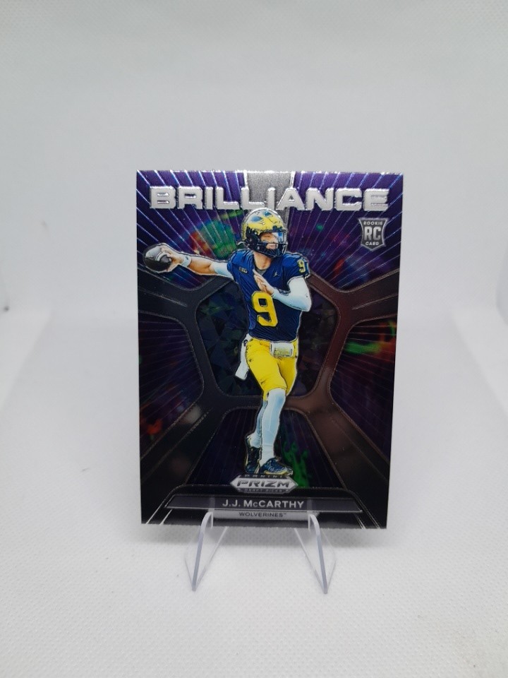 2024 Panini Prizm Draft Picks - Brilliance J.J. McCarthy #BR-JJM (RC) JH
