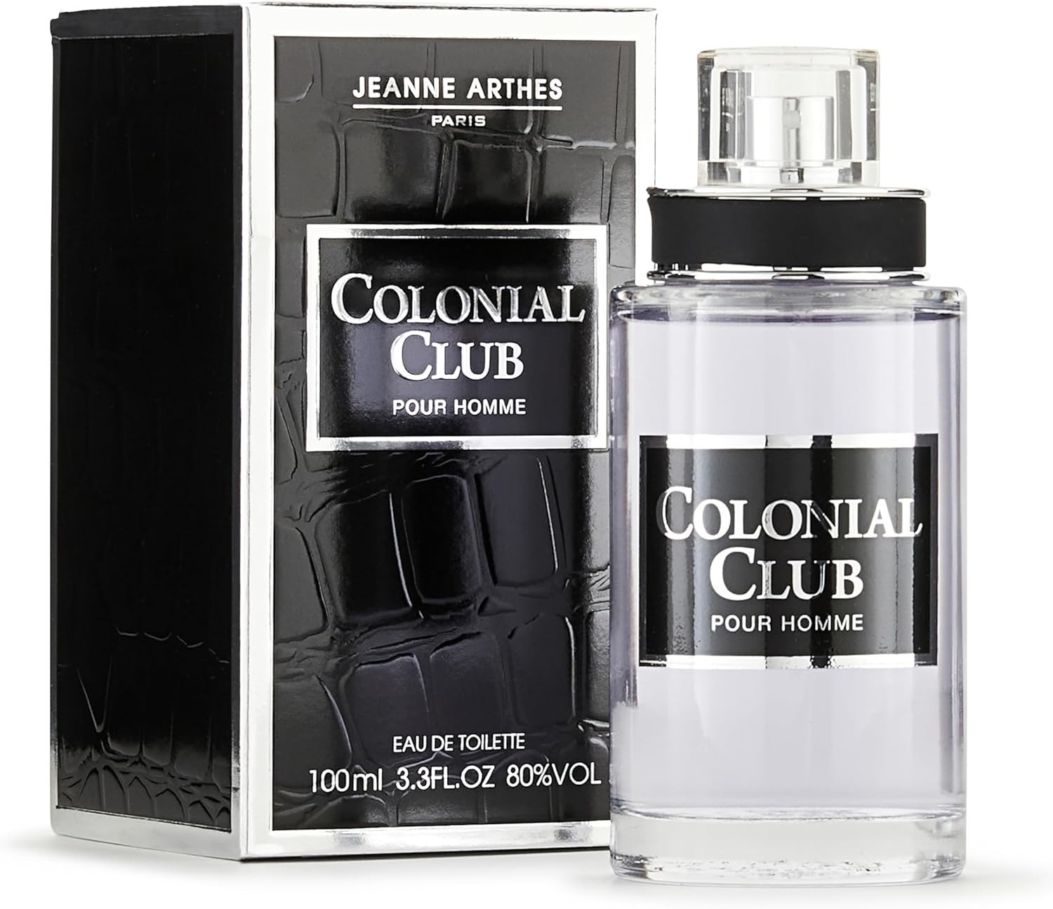 Eau de Parfum Homme Colonial Club Floral JEANNE ARTHES 100ml - Flacon Parfum Floral Boisé France