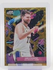 2025 Topps Cosmic Chrome Basketball Gold Interstellar Refractor Luka Doncic #66