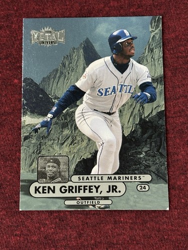 1998 Fleer Metal Universe Ken Griffey Jr #161 HOF GOAT SEATTLE MARINERS