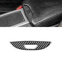 Carbonfaser FüR X5 E53 2000-2006 Mittelkonsole Armlehnenbox Abdeckung Zierleiste