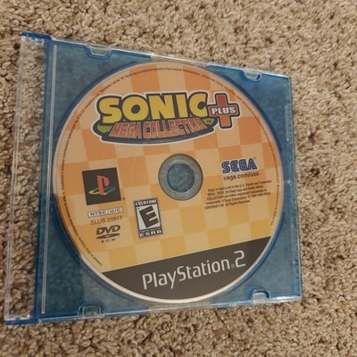 Sonic Mega Collection Plus (PlayStation 2) PS2, Black Label Working Disc Only