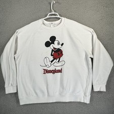 Disney Parks Mickey Mouse Classic Pullover Sweatshirt Unisex Adults Size 3XL