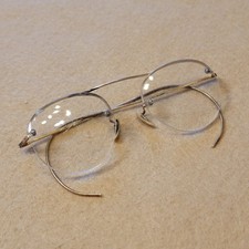 Antique/Vintage Bausch Lomb Eyeglasses 1/10 12K Gold Fill Bifocal Glasses B L