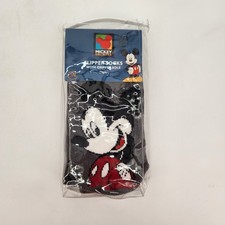 Vintage Mickey Unlimited "Mickey Mouse" Grippy Slipper Socks