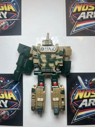 Scalerobo Defendor Defender Tank Gobots 1983 Bandai Action Figure Short Barrel