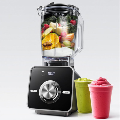 Powerful 1400W High-Speed Blender with 10 Speeds & Self-Cleaning, 64Oz Capacity