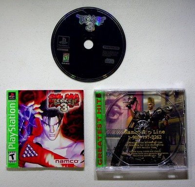 Tekken 3 Greatest Hits PlayStation PS1 Video Game Fighting Multiplayer