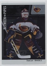 2002-03 ITG Be A Player Between the Pipes Silver 55/100 Damian Rhodes #65 0q3