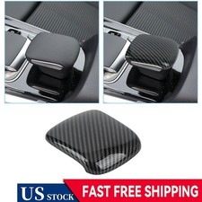 Carbon Fiber For 2020-2022 Mercedes-benz Glb Abs Gear Shift Knob Head Cover Trim Carbon Fiber For 2020-2022 Mercedes-benz Glb Abs Gear Shift Knob Head Cover Trim