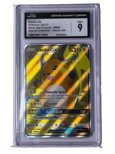 CGC 9 Raichu GX SM90 Black Star Promo 2017 Pokémon Holo Mint Slab on eBay