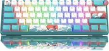 Womier 60 Percent Keyboard,WK61 Mechanical RGB Wired Gaming