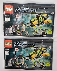 Lego 70163 Ultra Agents: Toxikita's Toxic Meltdown 100% COMPLETE Figs Box Manual