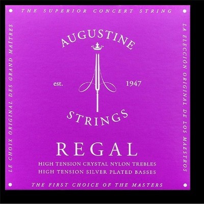 Augustine Guitar String Regal Blue High Tension 1 Set