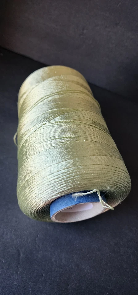 Lucci Yarn 6/3 Rayon Cone – Celery Green Lustrous Weaving Yarn, 1 lb 7 oz - Image 2 of 4